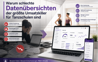 Warum schlechte Datenübersichten der größte Umsatzkiller für Tanzschulen sind